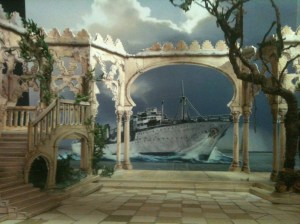 Maquette L'enlèvement au Sérail